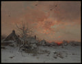 January Cernay, near Rambouillet by Léon-Germain Pelouse - Oil Painting canvas print