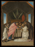 The Last Communion of Saint Jerome by Botticelli (Alessandro di Mariano Filipepi) - Renaissance canvas print