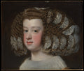 Mara Teresa 16381683, Infanta of Spain by Velázquez (Diego Rodríguez de Silva y Velázquez) - Oil Painting canvas print