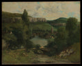 View of Ornans by Gustave Courbet - Realist canvas print