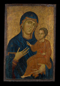 Madonna and Child by Berlinghiero - Tempera canvas print