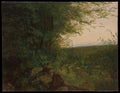 At the Edge of the Forest by August Heinrich - Oil Painting canvas print