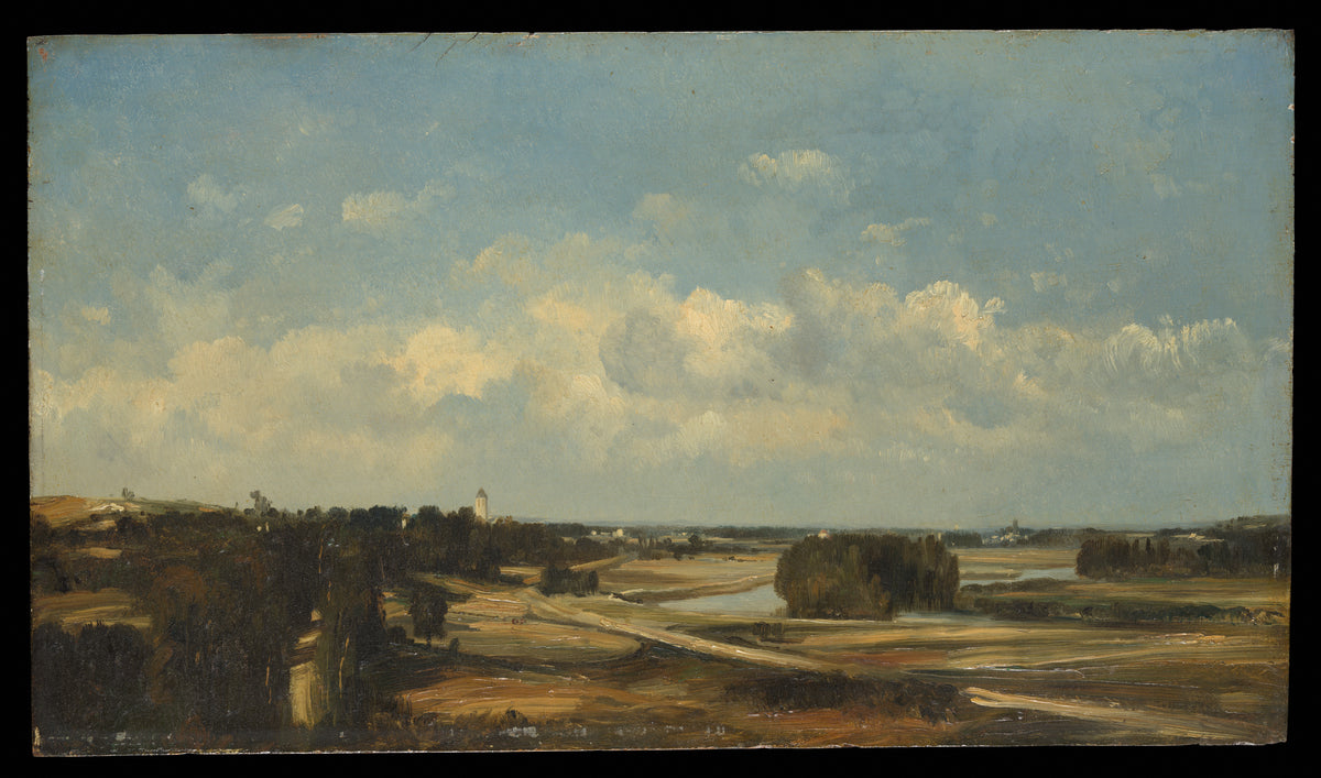 Valley of the River Loire by Jules Dupré - Classic Art canvas print