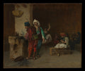 Cafe House, Cairo Casting Bullets by Jean-Léon Gérôme - Oil Painting canvas print