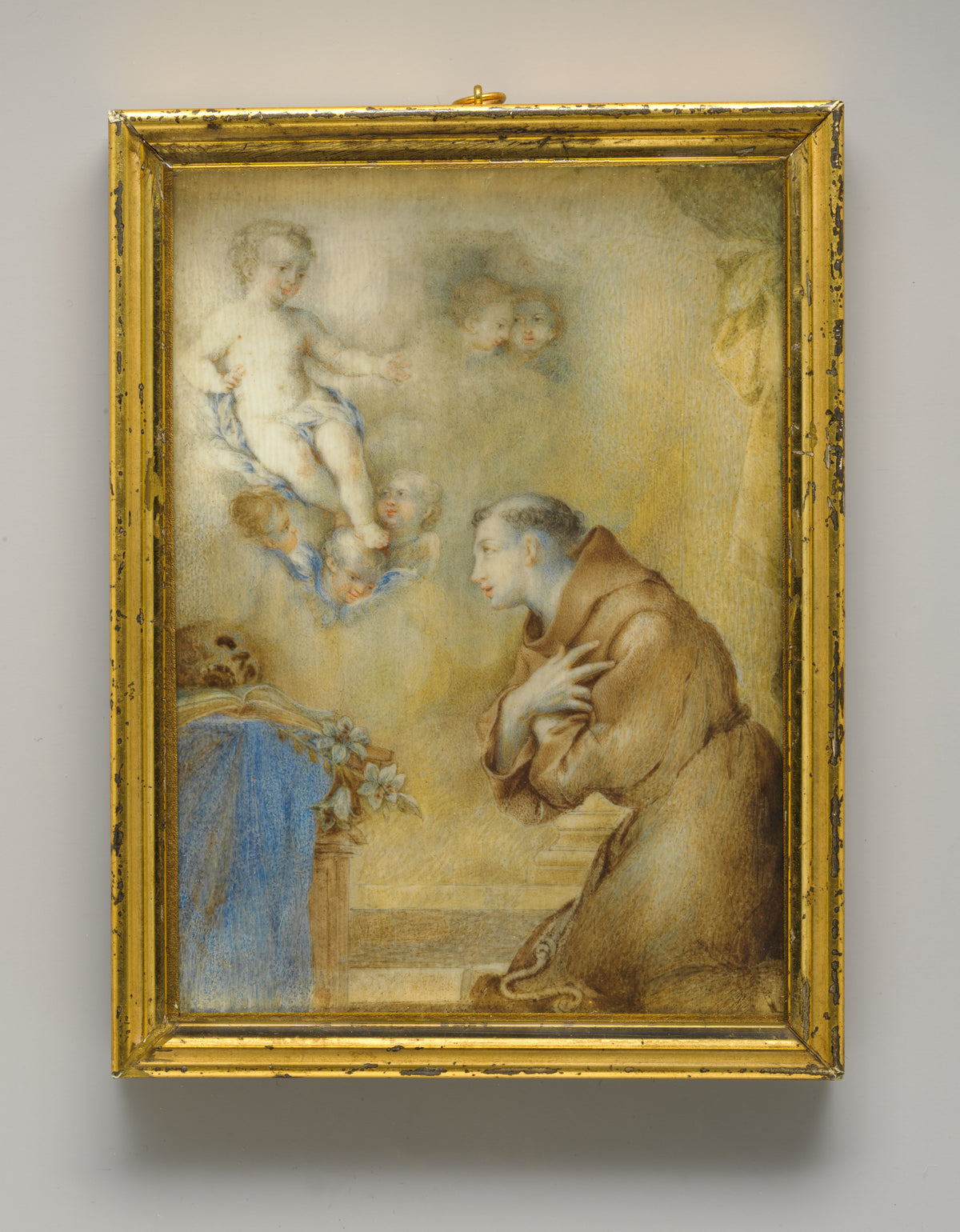 The Vision of Saint Anthony of Padua by Anton Raphael Mengs - Renaissance canvas print