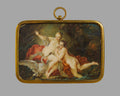Leda and the Swan, after Boucher by Jacques Charlier - Classic Art canvas print