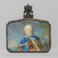 Louis XV 17101774, King of France by French Painter - Classic Art canvas print