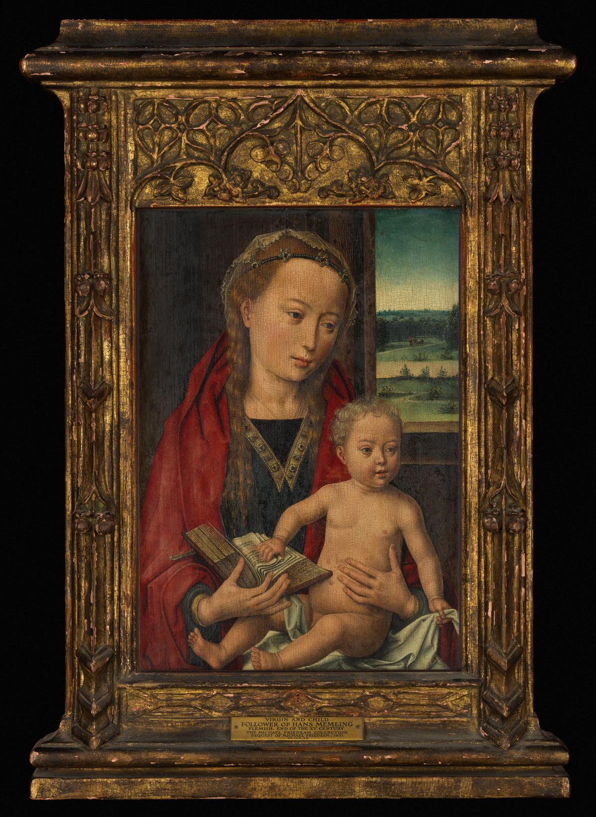 Virgin and Child by Hans Memling - Northern Renaissance canvas print