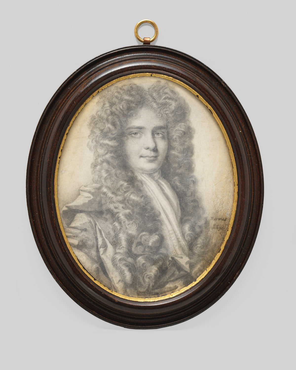 Portrait of a Man by Robert White - Classic Art canvas print