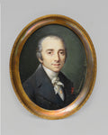 Baron Joseph Dominique Louis 17551837 by Pierre Laurent Canon - Classic Art canvas print