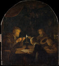 An Evening School by Gerrit Dou - Classic Art canvas print