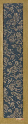 Textile fragment with pattern of Chinese boys on flowering branches by  - Classic Art canvas print