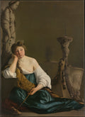 The Disillusioned Medea by Paulus Bor - Oil Painting canvas print