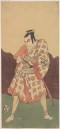 The Third Matsumoto Koshiro in the Role of Matsuomaru in Sugawara by Katsukawa Shunshō　勝川春章 - Ukiyo-e canvas print