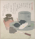 White by Kubo Shunman - Ukiyo-e canvas print