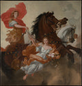 Apollo and Aurora by Gerard de Lairesse - Oil Painting canvas print