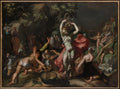 Moses Striking the Rock by Abraham Bloemaert - Oil Painting canvas print