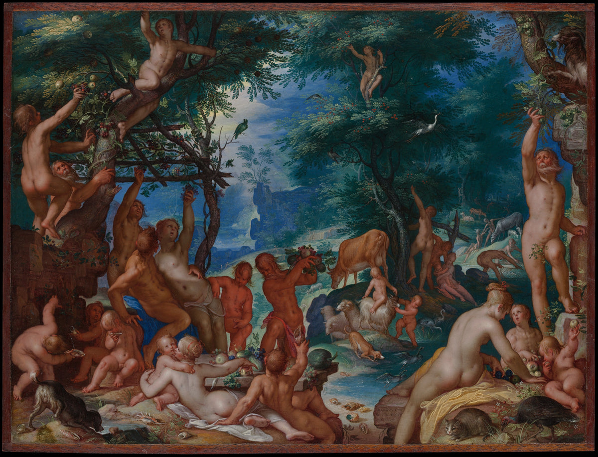 The Golden Age by Joachim Wtewael - Classic Art canvas print