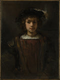 Rembrandt's Son Titus 16411668 by Rembrandt - Baroque canvas print