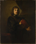 Portrait of a Man with a Breastplate and Plumed Hat by Rembrandt - Baroque canvas print