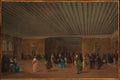The Ridotto Pubblico at Palazzo Dandolo by Francesco Guardi - Oil Painting canvas print