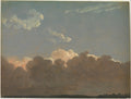 Cloud Study Distant Storm by Simon Denis - Classic Art canvas print