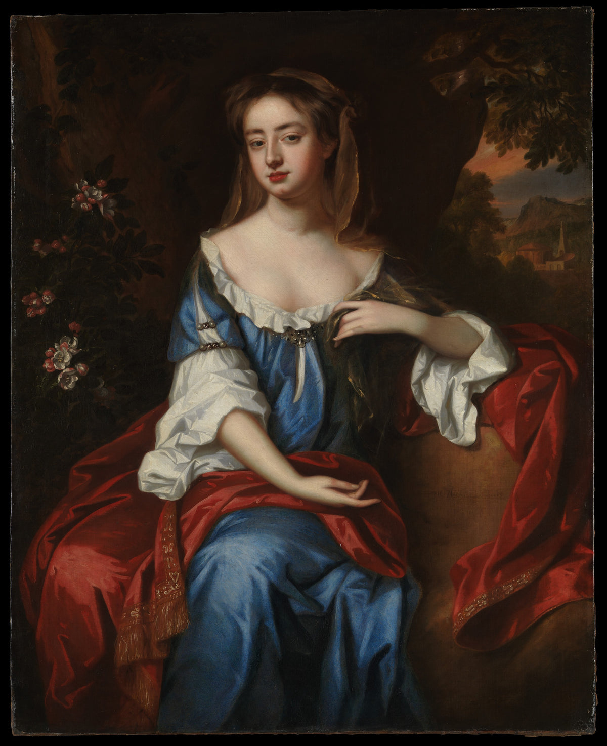 Portrait of a Woman by Willem Wissing - Oil Painting canvas print