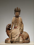 Bodhisattva Avalokiteshvara of the Lion's Roar, or Simhanada Avalokiteshvara Shi Hou Guanyin by  - Ukiyo-e canvas print