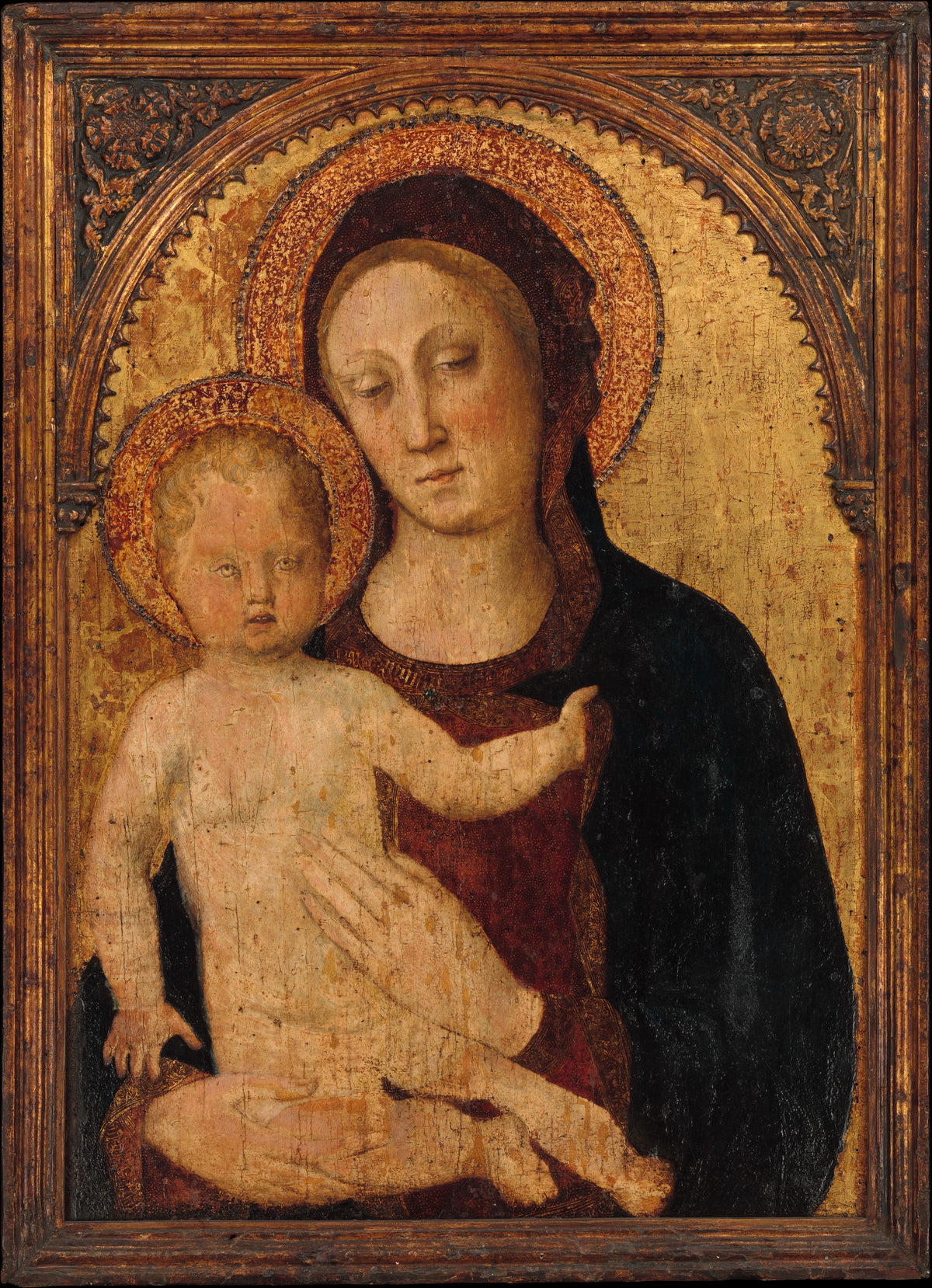 Madonna and Child by Jacopo Bellini - Renaissance canvas print