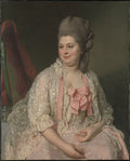 Madame de Saint-Morys Elonore Elisabeth Anglique de Beauterne, 17421824 by Joseph Siffred Duplessis - Oil Painting canvas print