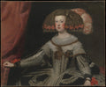 Mariana of Austria 16341696, Queen of Spain by Velázquez - Oil Painting canvas print