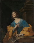 Saint Catherine of Alexandria by Bernardo Cavallino - Oil Painting canvas print
