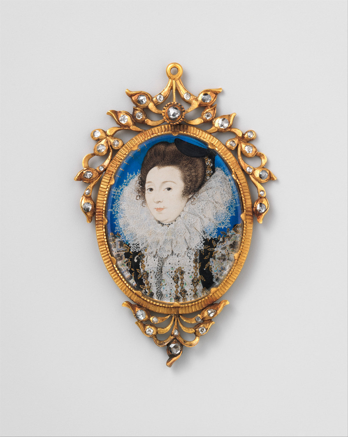 Portrait of a Woman by Nicholas Hilliard - Classic Art canvas print
