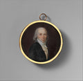 Portrait of a Man by Jeanne Philiberte Ledoux - Classic Art canvas print