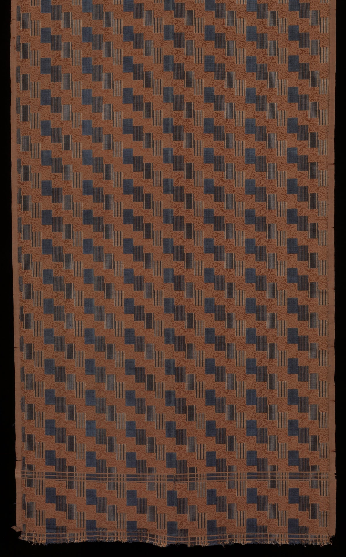 Obi with Geometric Patterns by  - Classic Art canvas print