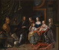 The Jabach Family by Charles Le Brun - Oil Painting canvas print