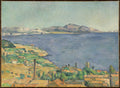 The Gulf of Marseille Seen from L'Estaque by Paul Cézanne - Oil Painting canvas print