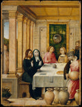 The Marriage Feast at Cana by Juan de Flandes - Classic Art canvas print