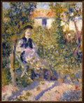 Nini in the Garden Nini Lopez by Auguste Renoir - Impressionist canvas print