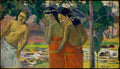 Three Tahitian Women by Paul Gauguin - Post-Impressionist canvas print