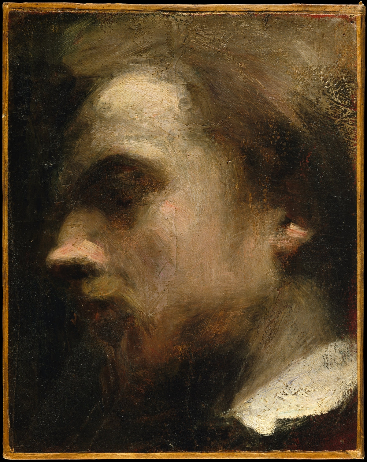 Self-Portrait by Henri Fantin-Latour - Realist canvas print