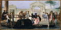 The Departure of the Gondola by Giovanni Domenico Tiepolo - Oil Painting canvas print