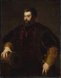 Alfonso d'Este 14861534, Duke of Ferrara by Titian - Renaissance canvas print