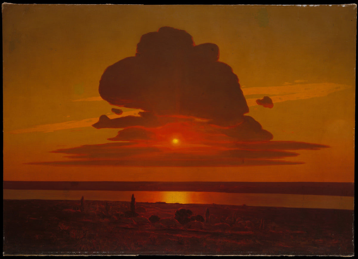 Red Sunset by Arkhyp Kuindzhi (Arkhip Ivanovich Kuindzhi) - Oil Painting canvas print