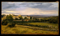 A Village in a Valley by Théodore Rousseau - Naive Art canvas print