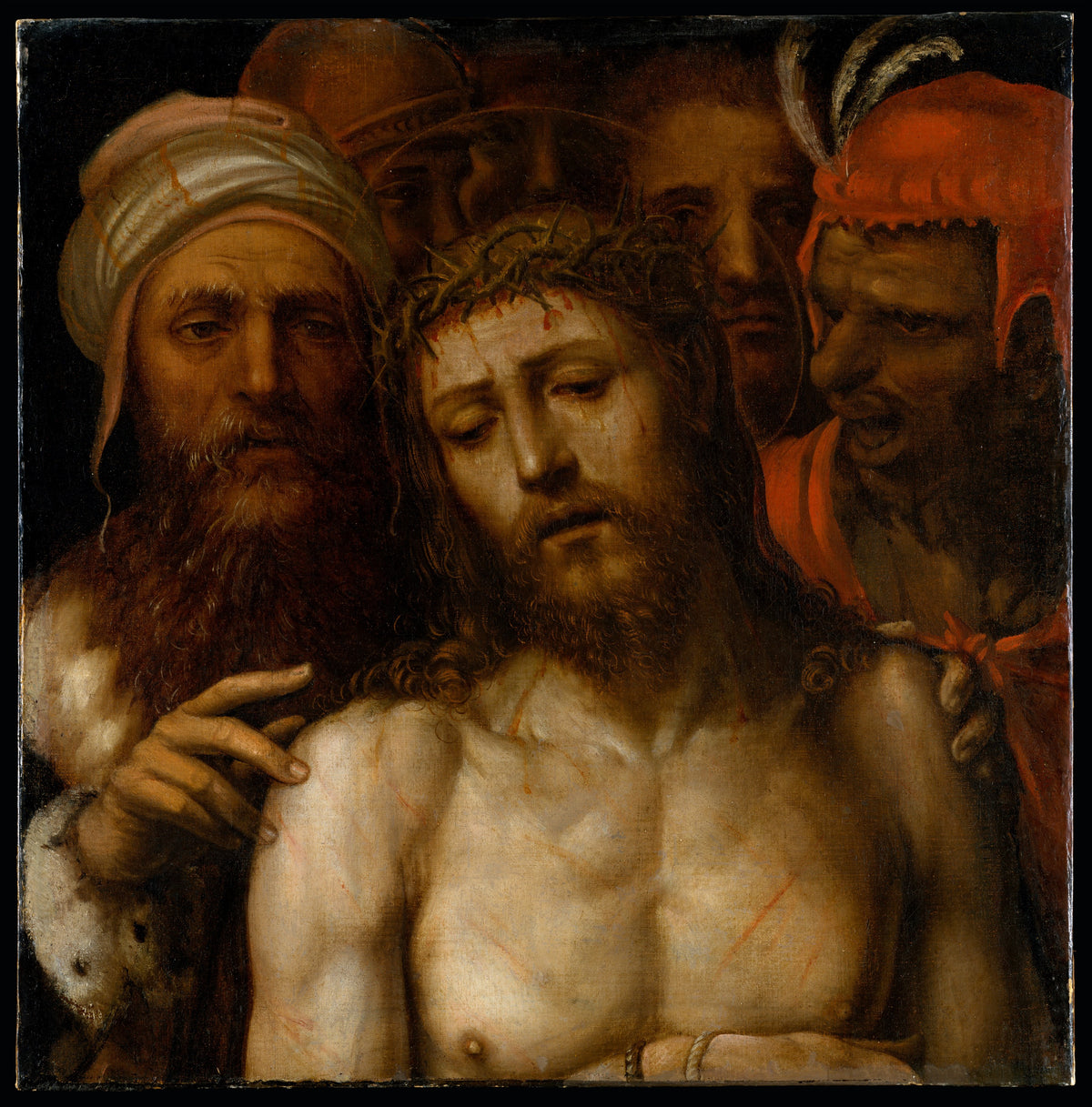 Christ Presented to the People Ecce Homo by Sodoma (Giovanni Antonio Bazzi) - Oil Painting canvas print