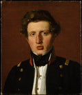 Valdemar Hjartvar Kbke 18131893, the Artist's Brother by Christen Købke - Oil Painting canvas print