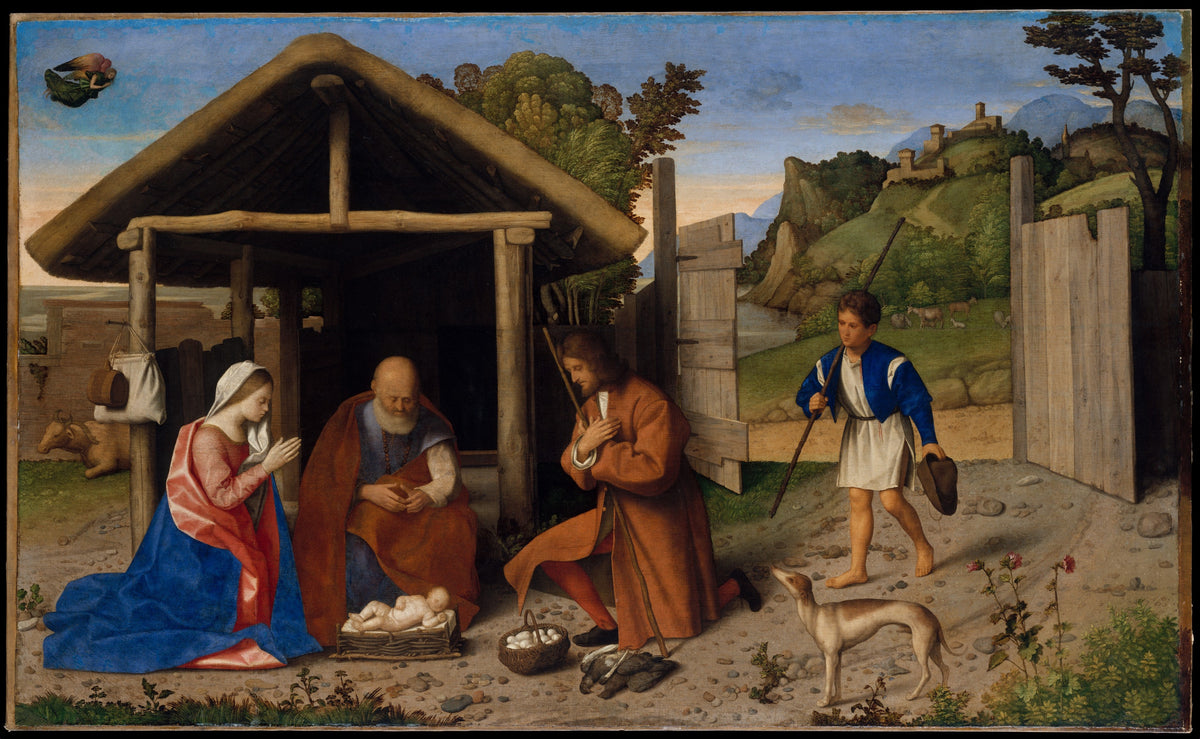 The Adoration of the Shepherds by Catena (Vincenzo di Biagio) - Oil Painting canvas print