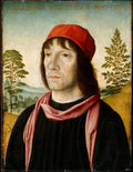 Portrait of a Man by Fra Bartolomeo (Bartolomeo di Paolo del Fattorino) - Classic Art canvas print