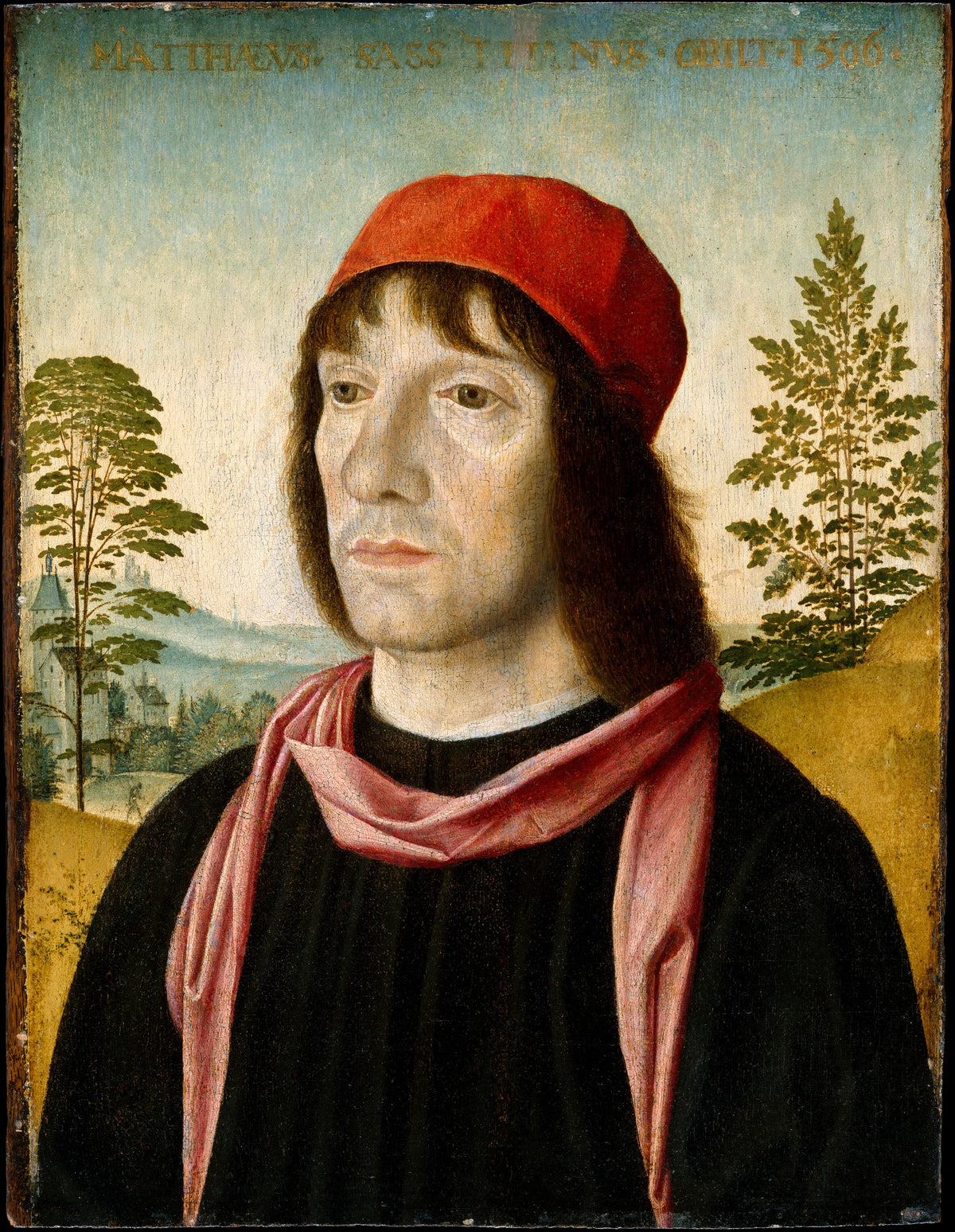 Portrait of a Man by Fra Bartolomeo (Bartolomeo di Paolo del Fattorino) - Classic Art canvas print